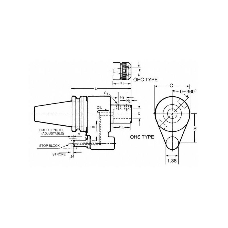 Big Kaiser CV40-OSL1.250N-